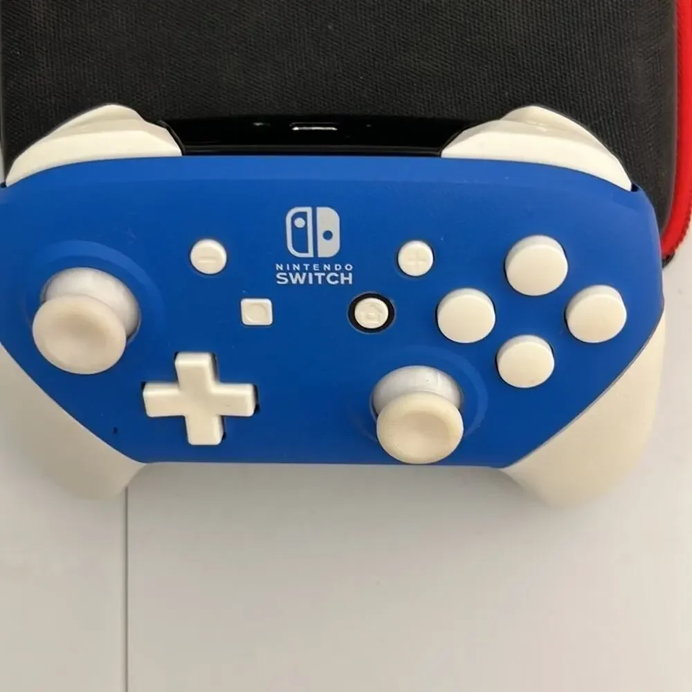 Nintendo Switch Wired Controller Custom Blue Cream